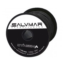 Линь SALVIMAR DYNEEMA, черный, ø1.5 мм, 120 кг, для катушки 50 м, цена за метр