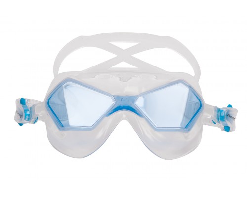 Очки для плавания Salvimar JEKO прозрачный силикон/голубые линзы