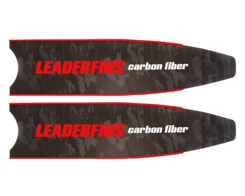 Лопасти для ласт LeaderFins Camouflage 100% Carbon Blades